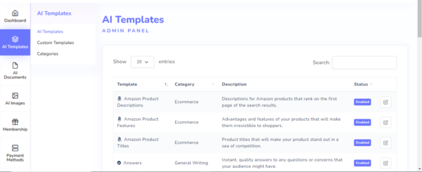 Aitini - ChatGPT SaaS - AI Writing Assistant and Content Creator - Image 3