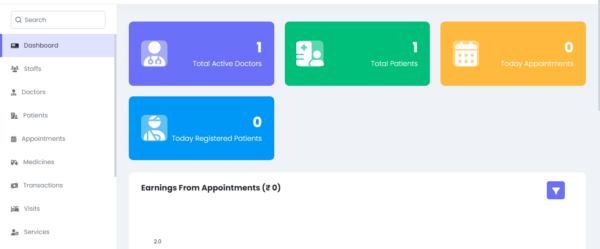 Clinicio - Clinic/Hospital Management System - Doctor Patient Appointment Management System - Image 2