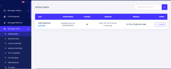 Byte Lottery - Live Online Lottery Application with MLM - Image 3